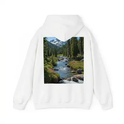 Mountain Stream Rocky Alpine Forest Landscape