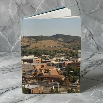 Rapid City Downtown Skyline Hills Aerial View