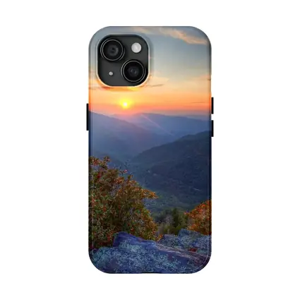 Mountain Sunset Over Blue Ridge Valley