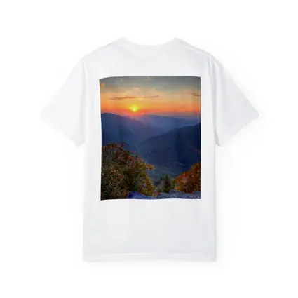 Mountain Sunset Over Blue Ridge Valley