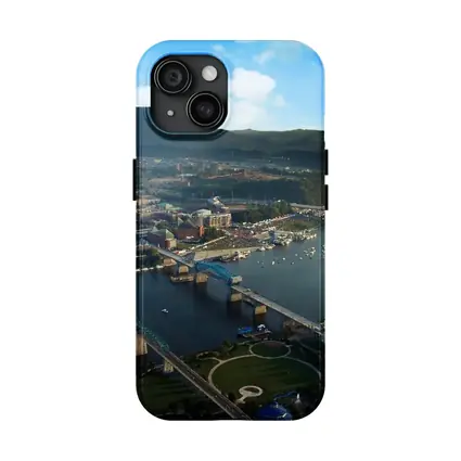 Chattanooga Tennessee River City Aerial View