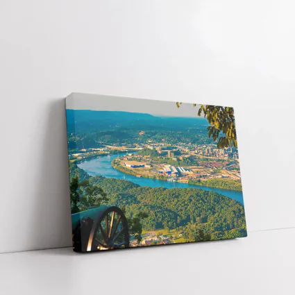 Chattanooga Tennessee River City Aerial View