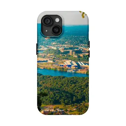 Chattanooga Tennessee River City Aerial View