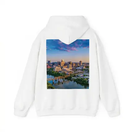 Nashville Skyline Aerial View at Sunset