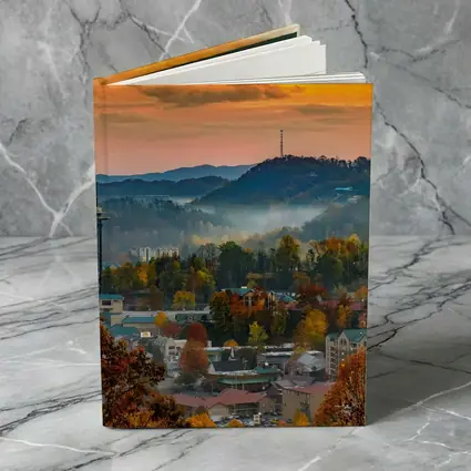 Gatlinburg Tennessee Smoky Mountains Autumn Sunrise