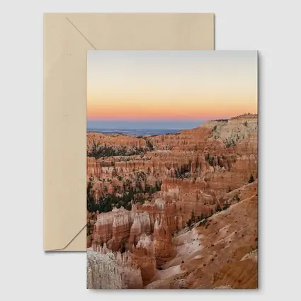 Bryce Canyon Hoodoos at Sunset Glow