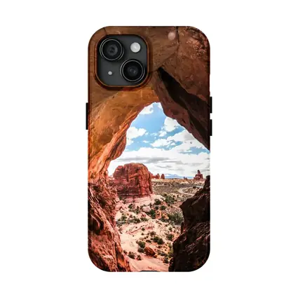 Arches National Park Red Rock Canyon View