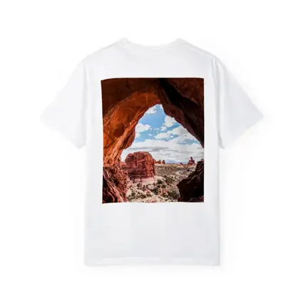 Arches National Park Red Rock Canyon View