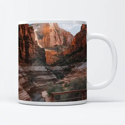 Zion National Park Canyon River View