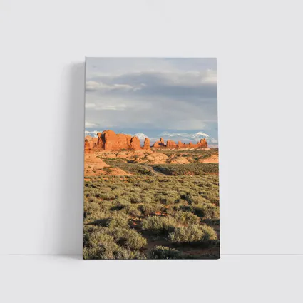 Arches National Park Red Rock Desert Landscape