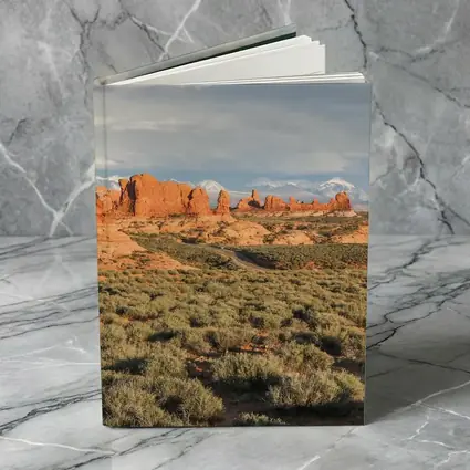 Arches National Park Red Rock Desert Landscape