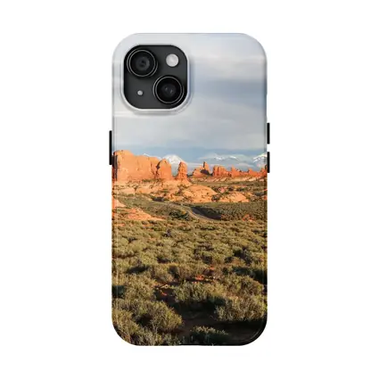 Arches National Park Red Rock Desert Landscape