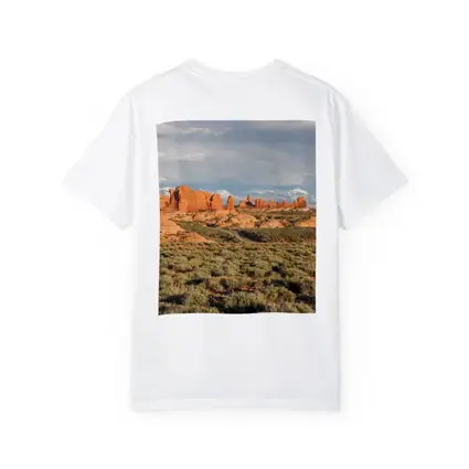 Arches National Park Red Rock Desert Landscape