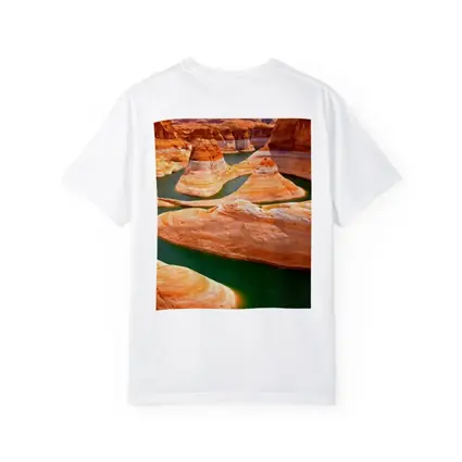 Lake Powell Canyon Red Rock Green Water