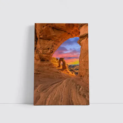 Delicate Arch Arches National Park Sunset View