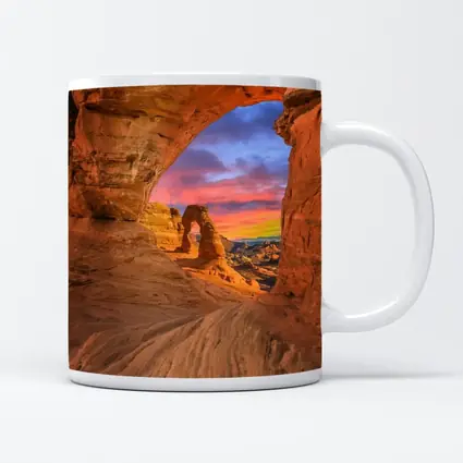 Delicate Arch Arches National Park Sunset View