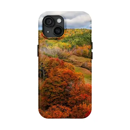 Autumn Forest Hills Rolling Green Valley