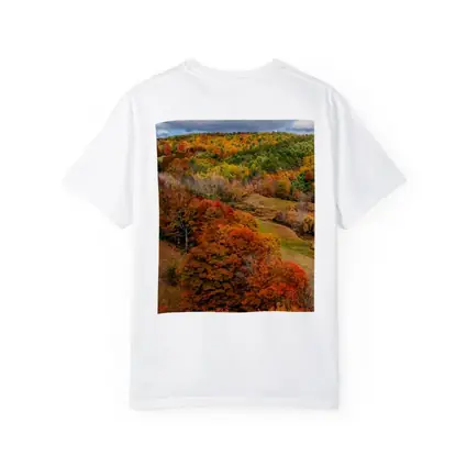 Autumn Forest Hills Rolling Green Valley