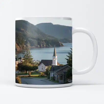 Coastal Church Town Bay Mountain View