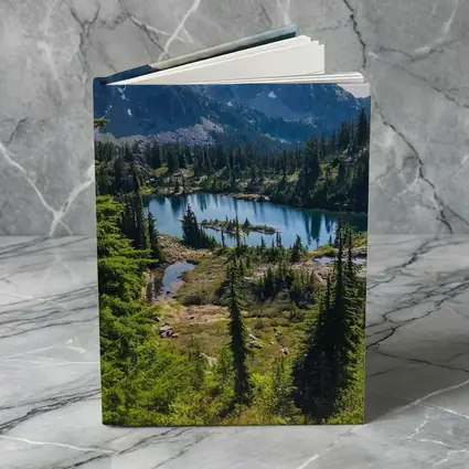 Alpine Lake Mountains Pine Forest Landscape