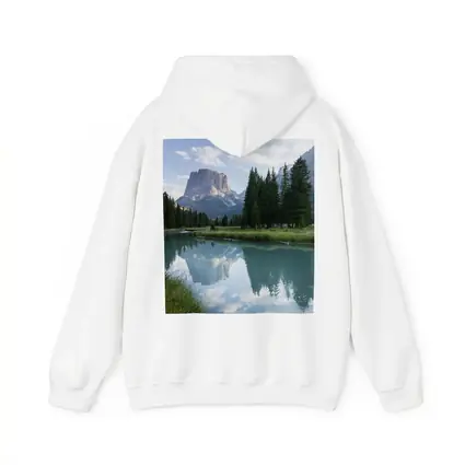 Rocky Mountain Lake Forest Reflection Landscape