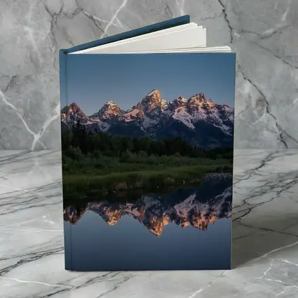Grand Teton Mountains Reflected In Still River