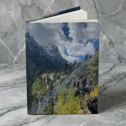 Rocky Mountain Canyon Forest Autumn Landscape