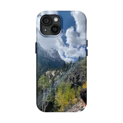 Rocky Mountain Canyon Forest Autumn Landscape