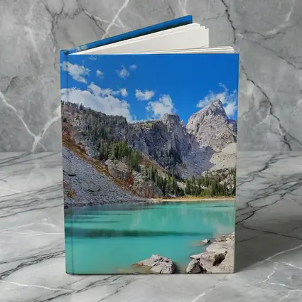 Turquoise Alpine Lake Rocky Mountain Peaks