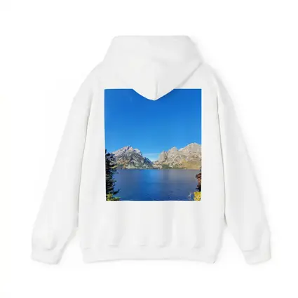 Grand Teton Mountains Blue Lake Autumn View