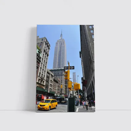 Empire State Building New York City Street