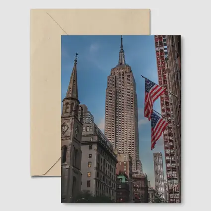 Empire State Building New York City Skyline