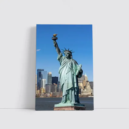 Statue of Liberty New York City Skyline
