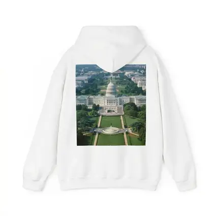 US Capitol Building Washington DC Aerial View