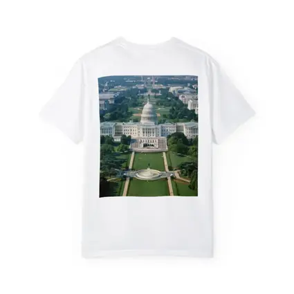 US Capitol Building Washington DC Aerial View