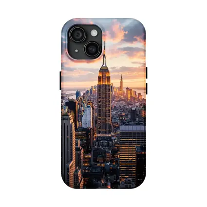 Empire State Building New York City Sunset