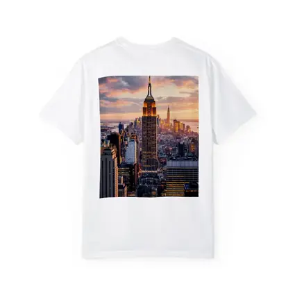Empire State Building New York City Sunset