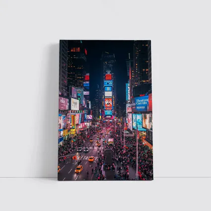 Times Square New York City At Night