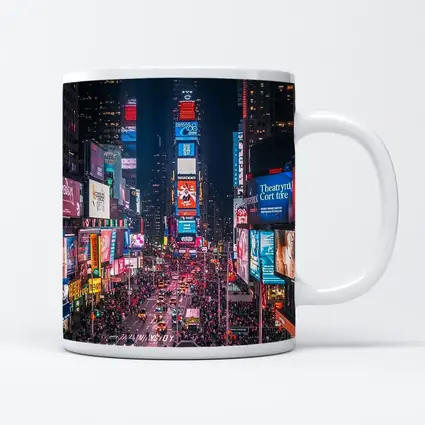 Times Square New York City At Night
