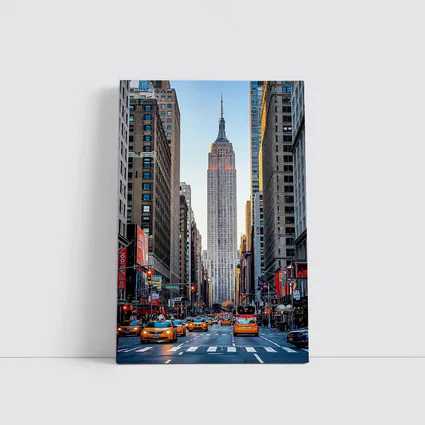 Empire State Building New York City Street