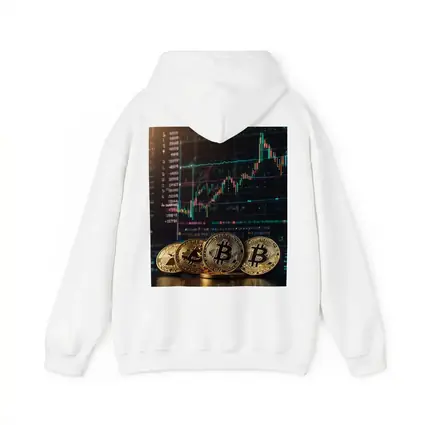 Bitcoin Coins Trading Chart Dark Background