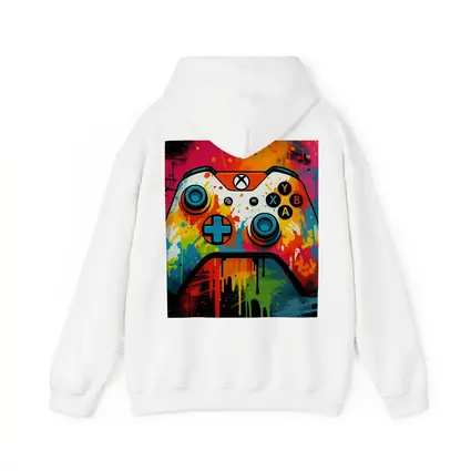 Xbox Controller Graffiti Colorful Paint Splatter Art