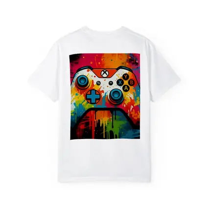 Xbox Controller Graffiti Colorful Paint Splatter Art