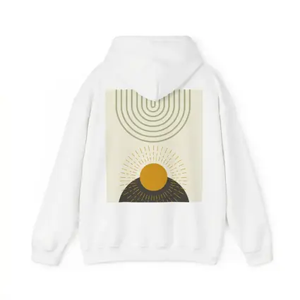 Boho Sun Arc Lines Minimalist Abstract Art