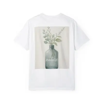 Watercolor Nature Bottle Eucalyptus Botanical Art