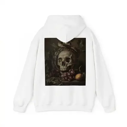 Skull Snake Still Life Dark Gothic Painting