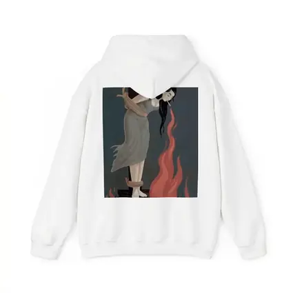 Woman Tied To Stake Fire Dark Art