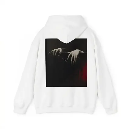 Dark Gothic Clawed Hands Over Black