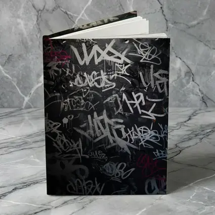 Dark Graffiti Tags Black Urban Street Wall