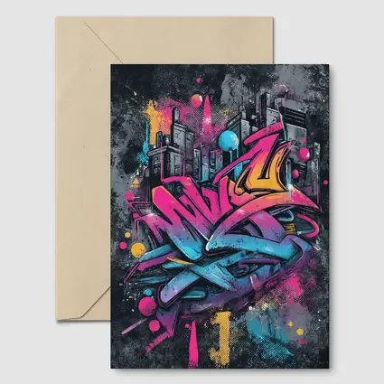 Graffiti Street Art Urban City Background